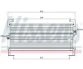 NISSENS Kondenztor klimatizace NIS 94262, 94262