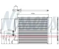 NISSENS Kondenztor - klimatizace NIS 94275, 94275