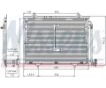 NISSENS Kondenztor - klimatizace NIS 94284, 94284
