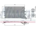 NISSENS Kondenztor klimatizace NIS 94301, 94301