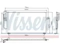 NISSENS Kondenztor - klimatizace NIS 94306, 94306