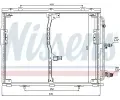 NISSENS Kondenztor - klimatizace NIS 94330, 94330