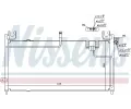 NISSENS Kondenztor - klimatizace NIS 94354, 94354