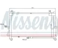 NISSENS Kondenztor klimatizace NIS 94411, 94411