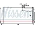 NISSENS Kondenztor - klimatizace NIS 94544, 94544