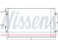 NISSENS Kondenztor klimatizace NIS 94555, 94555