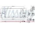 NISSENS Kondenzátor - klimatizace NIS 94565, 94565