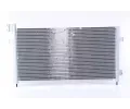 NISSENS Kondenzátor - klimatizace NIS 94578, 94578