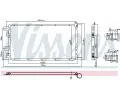 NISSENS Kondenztor - klimatizace NIS 94591, 94591