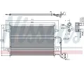 NISSENS Kondenztor - klimatizace NIS 94592, 94592