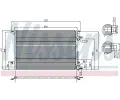 NISSENS Kondenztor - klimatizace NIS 94597, 94597