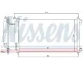 NISSENS Kondenztor klimatizace NIS 94621, 94621