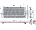 NISSENS Kondenztor - klimatizace NIS 94652, 94652