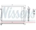NISSENS Kondenztor klimatizace NIS 94679, 94679