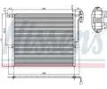 NISSENS Kondenztor - klimatizace NIS 94761, 94761