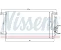 NISSENS Kondenztor - klimatizace NIS 94790, 94790