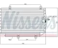 NISSENS Kondenztor klimatizace NIS 94816, 94816