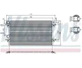 NISSENS Kondenztor - klimatizace NIS 94856, 94856