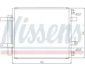 NISSENS Kondenztor klimatizace ‐ NIS 94866