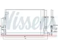 NISSENS Kondenzátor klimatizace NIS 94871, 94871