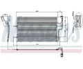 NISSENS Kondenztor - klimatizace NIS 94901, 94901