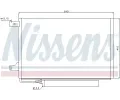 NISSENS Kondenztor klimatizace NIS 94911, 94911