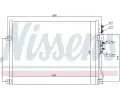 NISSENS Kondenztor - klimatizace NIS 94931, 94931