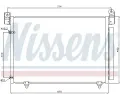 NISSENS Kondenzátor - klimatizace NIS 94933, 94933