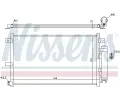 NISSENS Kondenz�tor klimatizace NIS 94949, 94949