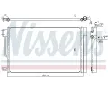 NISSENS Kondenztor - klimatizace NIS 94973, 94973