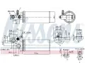 NISSENS Surna klimatizace NIS 95037, 95037