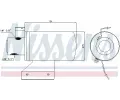 NISSENS Vysoue klimatizace NIS 95053, 95053
