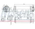 NISSENS Surna klimatizace NIS 95057, 95057