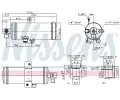 NISSENS Vysoue klimatizace NIS 95060, 95060