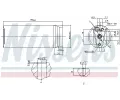 NISSENS Surna klimatizace NIS 95063, 95063