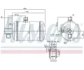 NISSENS Vysoue klimatizace NIS 95100, 95100
