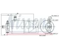 NISSENS Vysoue klimatizace NIS 95110, 95110