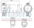 NISSENS Surna klimatizace NIS 95115, 95115