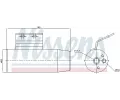 NISSENS Surna klimatizace NIS 95124, 95124