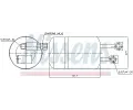 NISSENS Surna klimatizace NIS 95134, 95134
