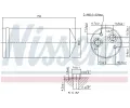 NISSENS Surna klimatizace NIS 95141, 95141