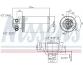 NISSENS Surna klimatizace NIS 95230, 95230