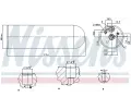 NISSENS Vysoue klimatizace NIS 95231, 95231
