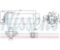 NISSENS Surna klimatizace NIS 95240, 95240