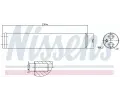 NISSENS Surna klimatizace NIS 95241, 95241