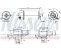 NISSENS Surna klimatizace NIS 95260, 95260