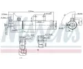 NISSENS Vysoue klimatizace NIS 95287, 95287