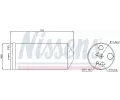 NISSENS Surna klimatizace NIS 95325, 95325