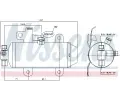 NISSENS Vysoue klimatizace NIS 95459, 95459