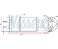 NISSENS Vysoue klimatizace NIS 95462, 95462